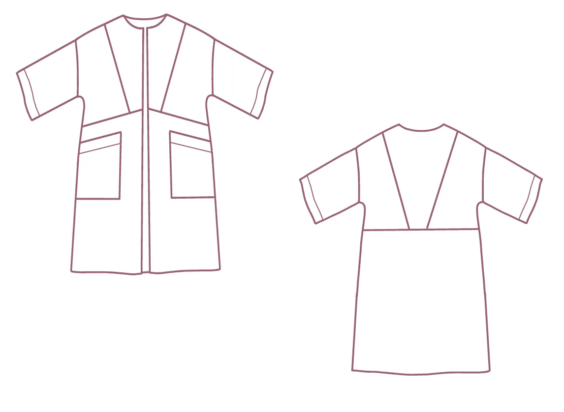 Patroon zomervest "Inez" van Atelier Jupe